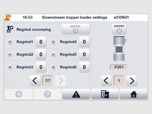 sCONVEY control: Sistema de transporte centralizado para material molido